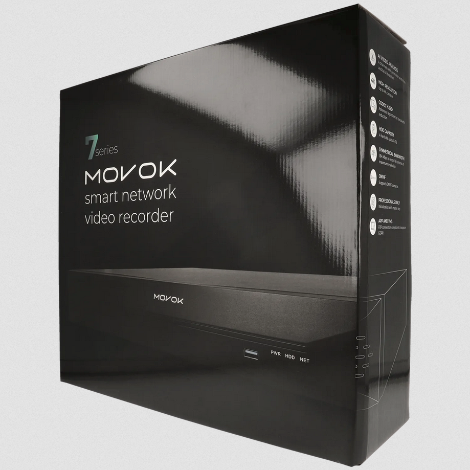 VK-NVR7464-A-  IP Rekorder für 64 Kanäle und 8 mpx Auflösung 384Mbps