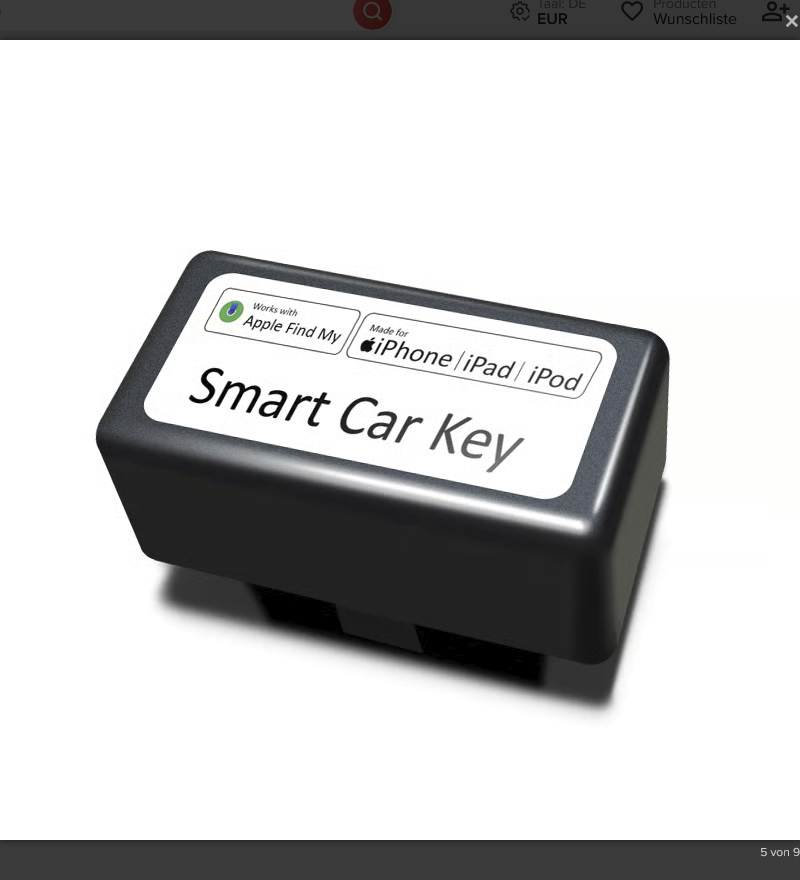 AX1-Schwarz LCD-Universal-Smart-Key-Kit mit schlüssellosem Zugang schwarze Farbe