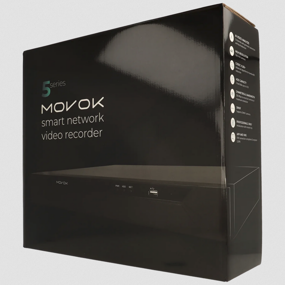 VK-NVR5232- IP Rekorder für 32 Kanäle und 8 mpx Auflösung 256Mbps