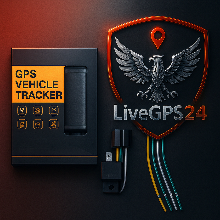 B500s 4G LTE Tracker inkl. 12 Monate M2M EU-SimKarte + APP+ Releay Wegfahrsperre