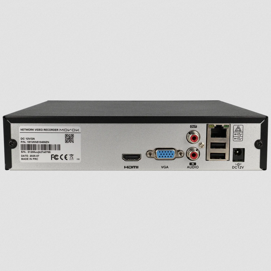 VK-NVR2116-  IP Rekorder für 16 Kanäle und 8 mpx Auflösung  96 Mbps