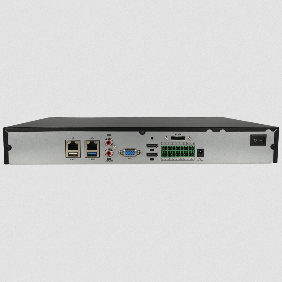 VK-NVR5232-A-  IP Rekorder für 32 Kanäle und 8 mpx Auflösung 256Mbps